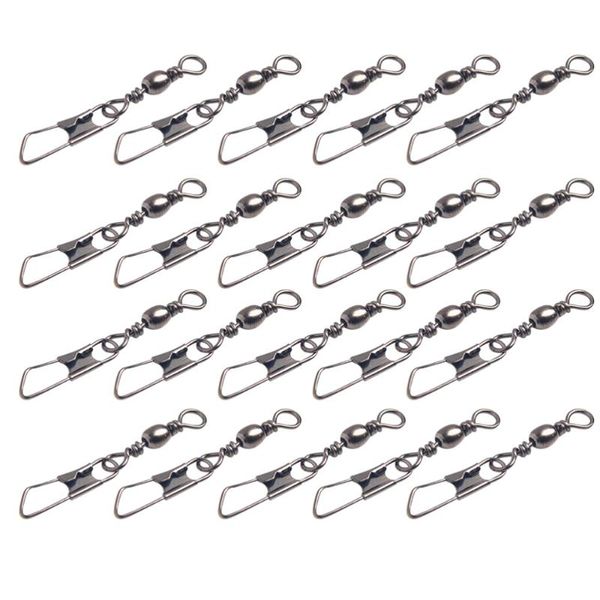 

fishing rolling metal swivel connector solid rings tackle hooks
