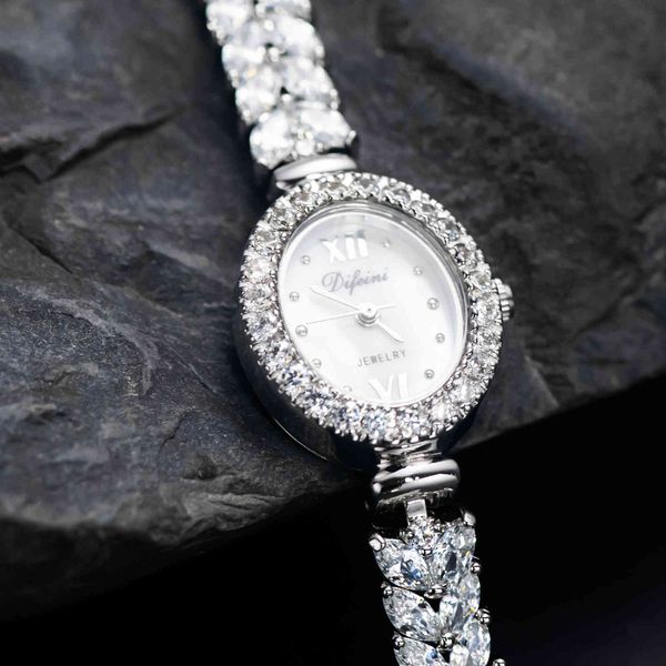 

2021 hip hop diamond crystal iced out ladies quartz designer watches famous brands in wristwacthese brand luxury watch for women, Slivery;brown