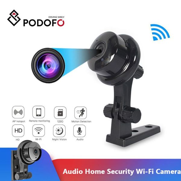 

cameras podofo wireless mini wifi 720p ip camera cloud storage infrared night vision smart home security baby monitor motion detection