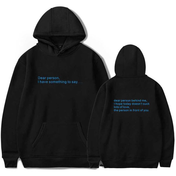 

men's and women's hoodies with the words "behind me", Black