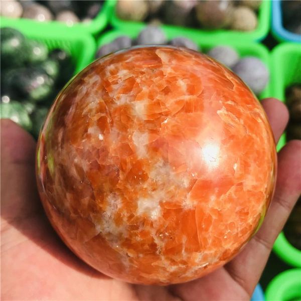 

decorative objects & figurines 70-80mm natural sun quartz crystal ball beautiful healing
