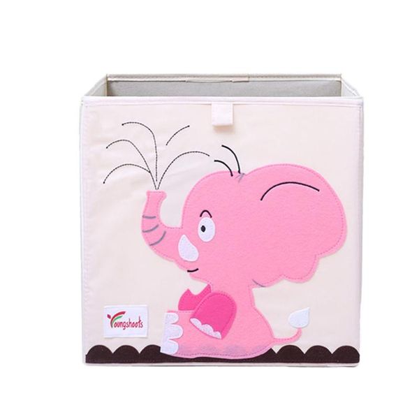 

1pc storage laundry baskets foldable toy container clothes box for bedroom & organization