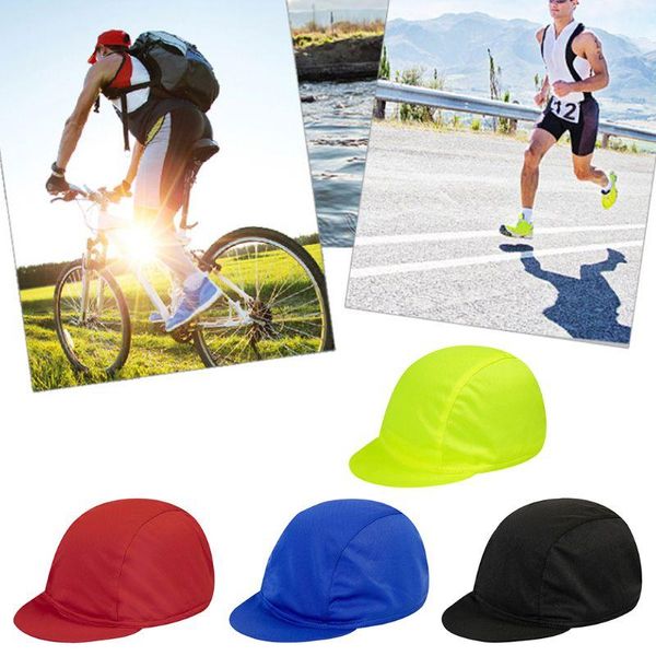 

cycling cap quick dry sweat absorb breathable hat sun outdoor sports hiking fishing universal men women headband hats, Black;white