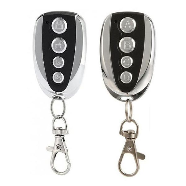 

remote controlers universal garage door control 433mhz opener cloning 4 key auto car rolling code gate 433 mhz duplicator