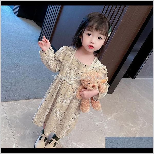 

baby clothing baby, & maternityfashion children dress spring costomes long sleeve korean style kids vestidos design casual print dresses for, Red;yellow
