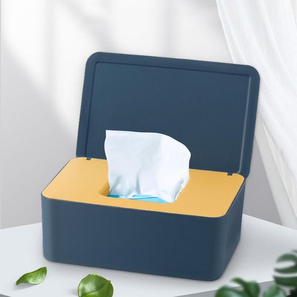

tissue box with lid baby wipes dispenser pouch for napkin wet wipe storage home car ja55 boxes & napkins