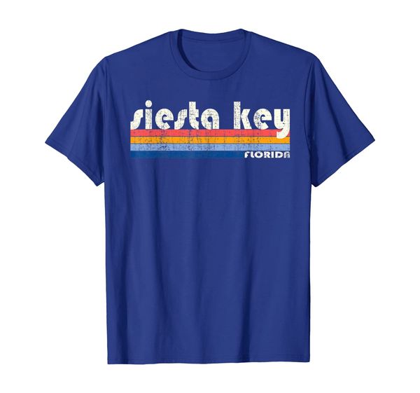

Vintage 70s 80s Style Siesta Key FL T-Shirt, Mainly pictures