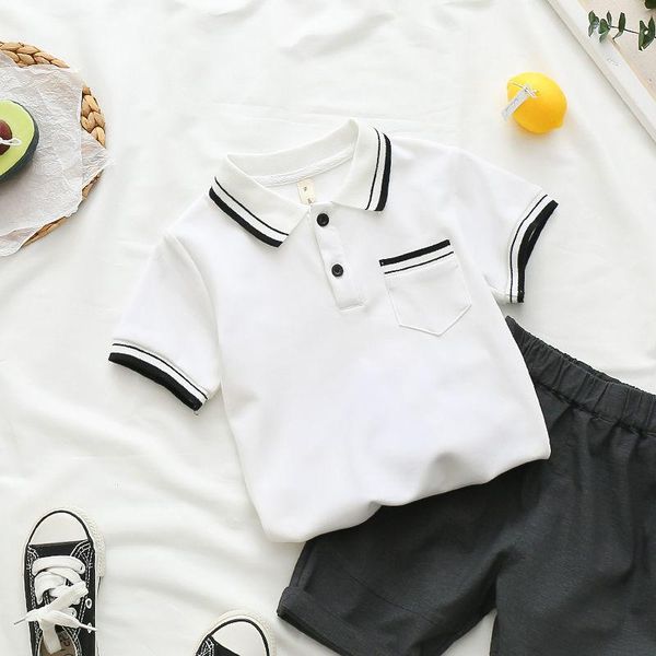 

family matching outfits baby clothing polos for children t-shirts, Blue