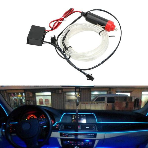 

1/2m car ambient lamp led light mouldings strips dashboard door decoration interior automobile off road 4x4 caravan accessories interior&ext