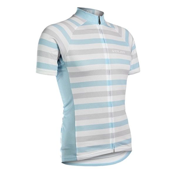 

racing sets voler women cycling jersey quick dry summer short sleeve mtb bike clothing ropa bicycle clothes, Black;blue