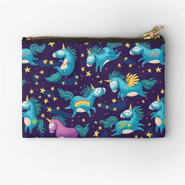 

cosmetic bags & cases women i believe in magic printed fashion cosmetics organizer bag for travel colorful storage lady small gift