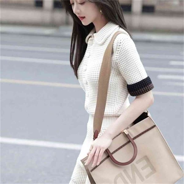 

sunshine shopping bag summer new tote canvas vacation fashion handbag