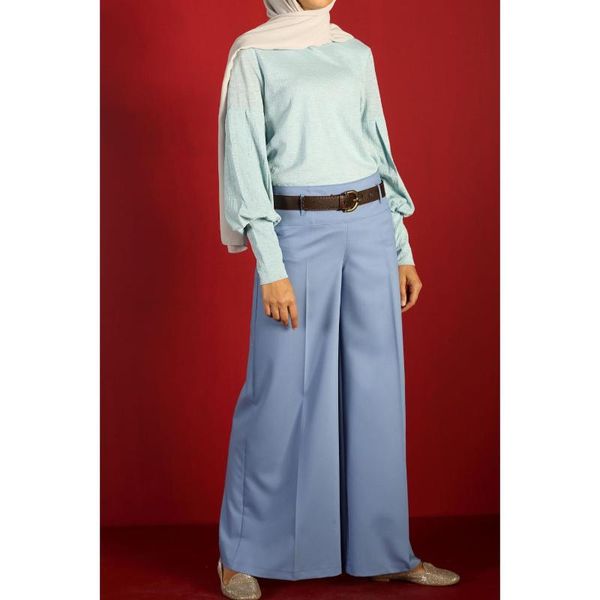 

women's pants & capris hijab wide leg, Black;white