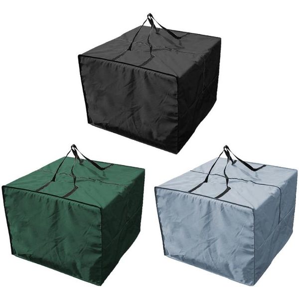 

storage bags lightweight cushion cover bag large capacity rectangular zippered outdoor indoor furniture dust protector