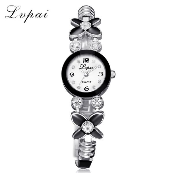 Orologi da polso moda lvpai marchio femminile orologio da orologio da polso lussuoso donna strass bracciale bracciale quarzo le donne casual orologio zegarki damski