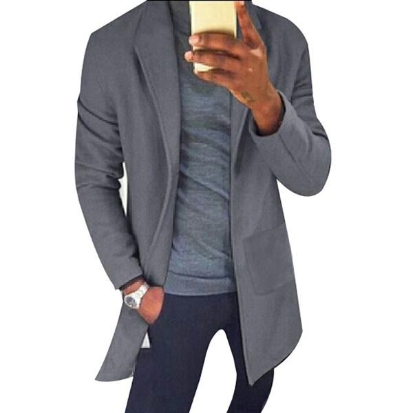 

men's vests autumn winter british style wool coat trend contrast suit jacket woolen hx1111, Black;white