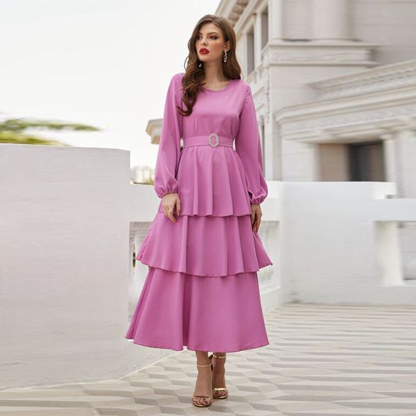 

ramadan caftan marocain abayas for women dubai abaya turkey muslim dress kaftan moroccan aid moubarak morocco djellaba femme, Red