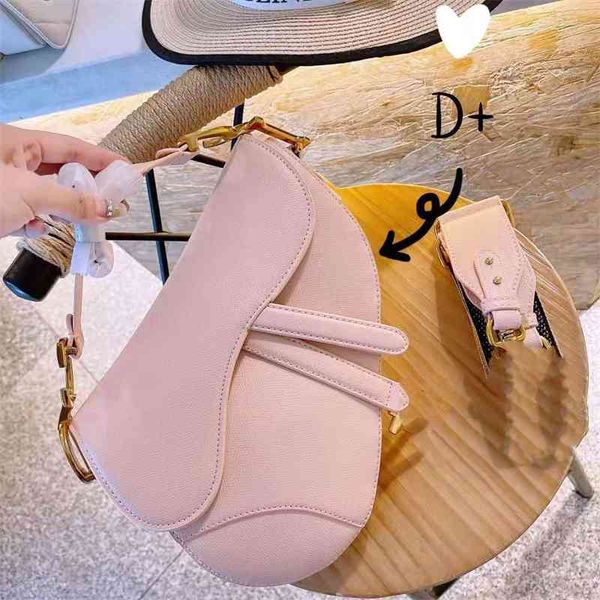 

factory store 65% off clearance sale handbag women's saddle frosted shoulder armpit bag simple temperament, Black;red