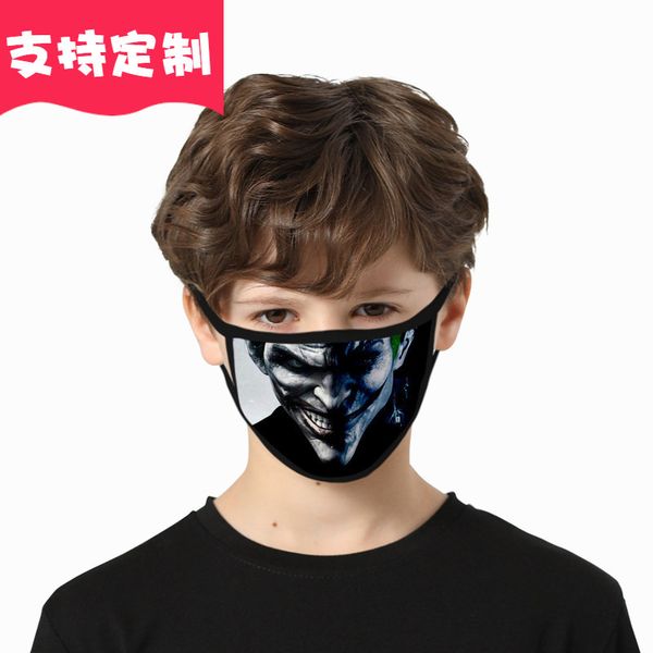 

high-quality masks clown skull digital printing water washing mask