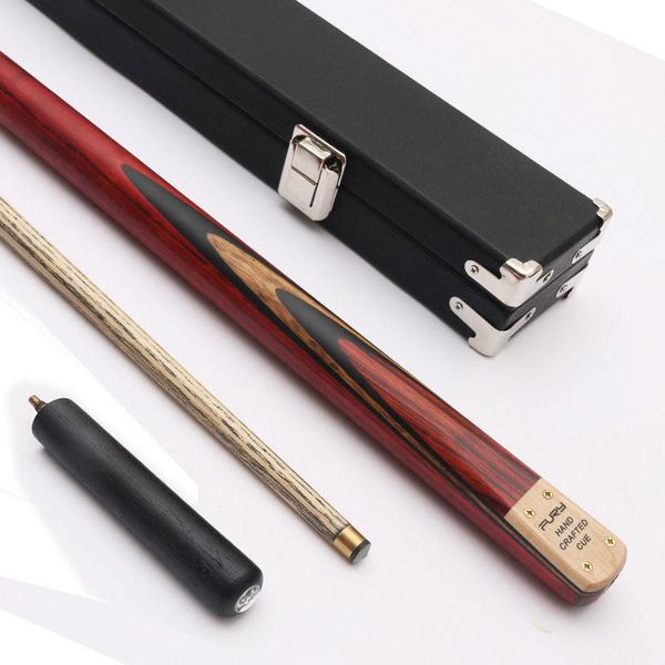 

3/4 snooker cues stick 9.8mm tip with cue case set 4 options china 2021 billiard