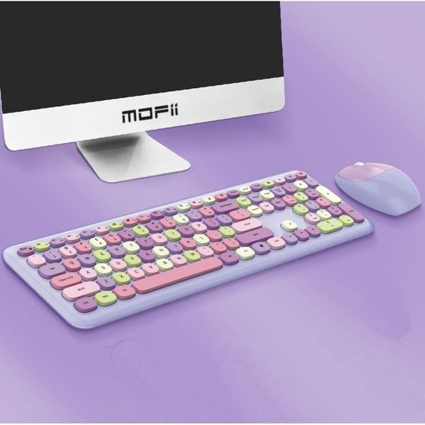 

keyboard mouse combos 110keys women wireless set key gaming deskcomputer 2.4ghz usb full office lady lapaccessory