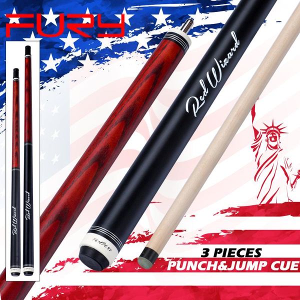 

punch jump cue 13.5mm tip ash and maple 2 options shaft black&red professional break cues 2021 billiard