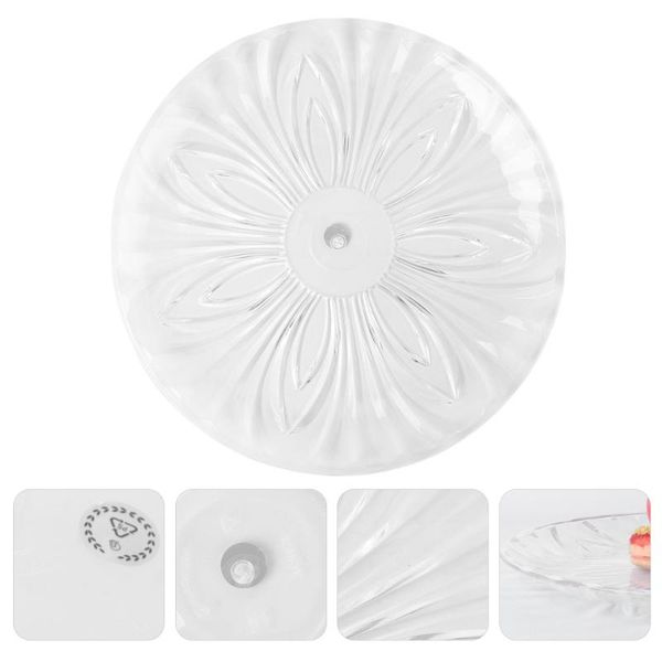 

dishes & plates 3pcs creative acrylic fruit crystal clear bowl (3 sizes)