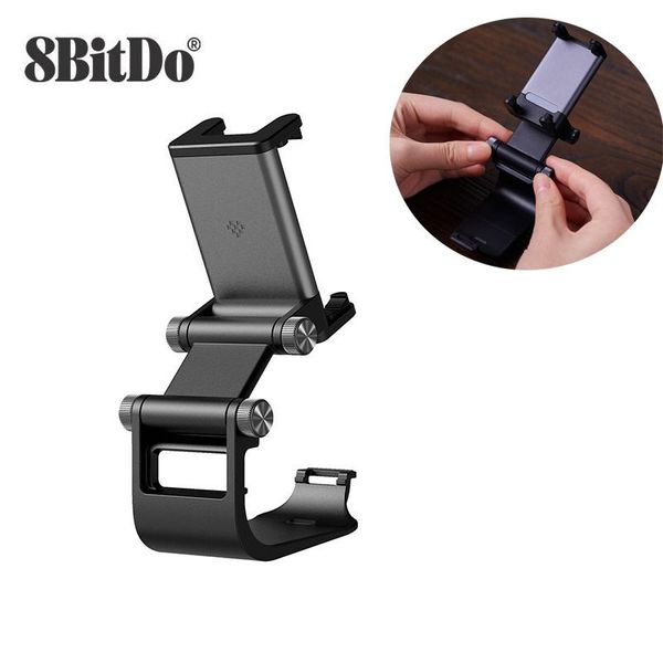 

8bitdo mobile phone holder for pro 2 adjustable gaming clip stand smartphone extender controllers game & joysticks