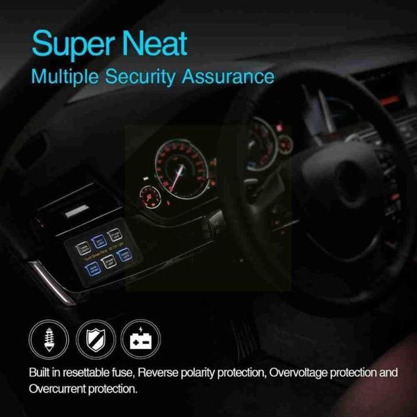 

rafts/inflatable boats multifunctional 6-digit switch panel blue led screen and control available yachts bluetooth for ships o1h7