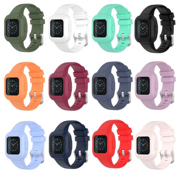 

silicone bracelet strap for garmin fit jr3 smart watch bracelet replacement watchband correa for garmin vivofit jr. 3 strap wholesale