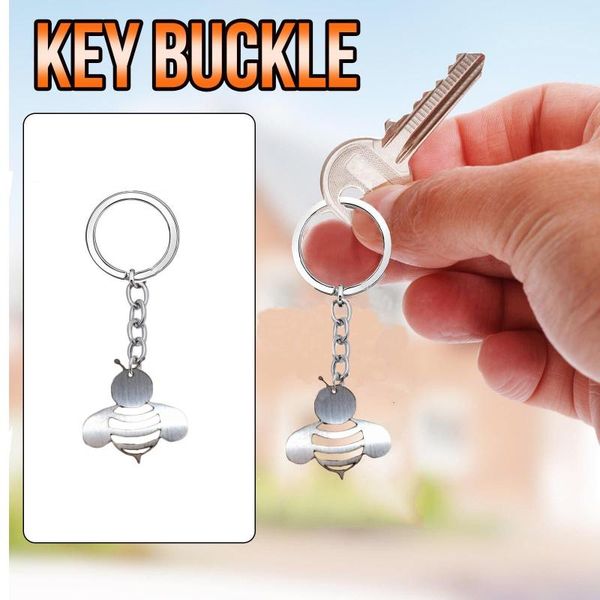 

fashion dad letters keychains bee keyring handbag decor tassel hanging pendant father's day gifts 2021 party favor
