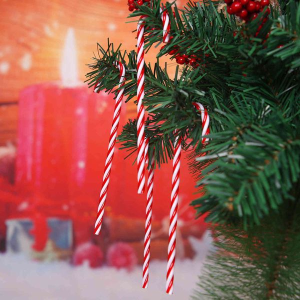 

new decorative supplies candy cane christmas tree wall decoration pendant
