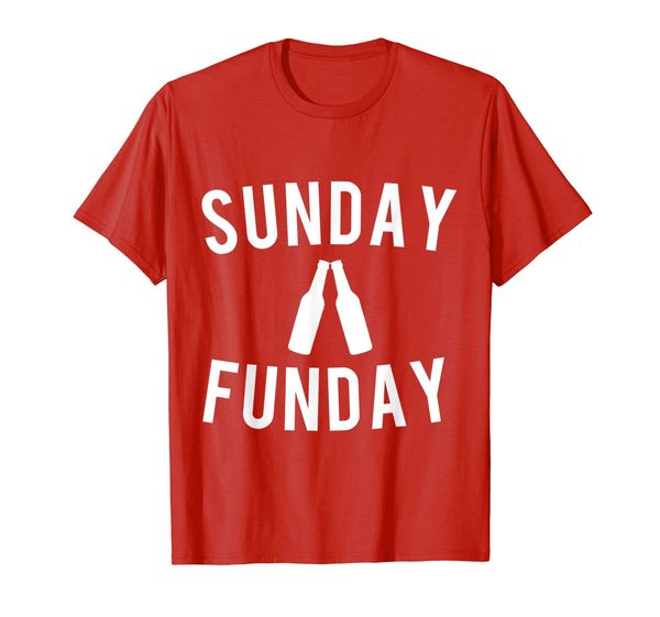 

sunday funday funny beer t-shirt, White;black
