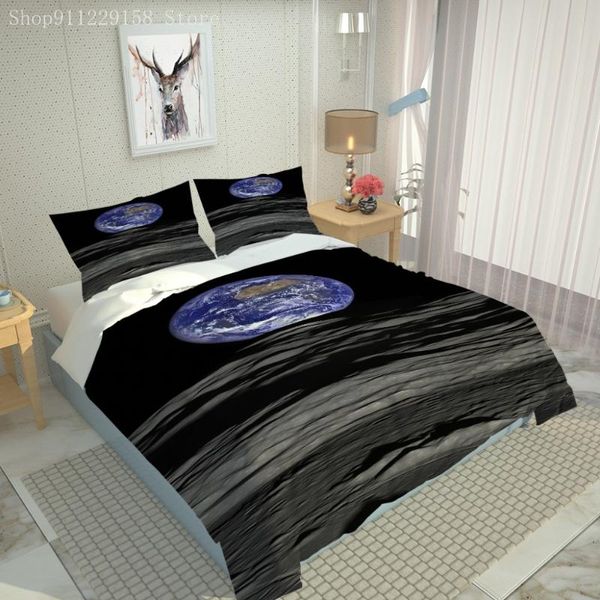 

bedding sets starry sky luxury set super king duvet cover 2/3pcs space single  size cotton comforter bedroom