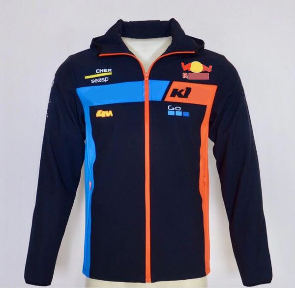 

outdoor motorcycle riding windproof warm sweater racing zipper long-sleeved jacket