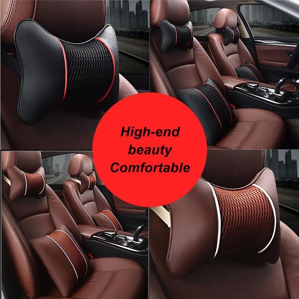 

seat cushions 3d car headrest four seasons universal interior pillow lumbar cushion waist support decoration accessories