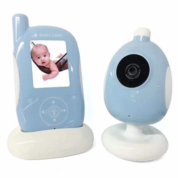 

2.4 inch multi-language temperature display wireless baby monitor monitors