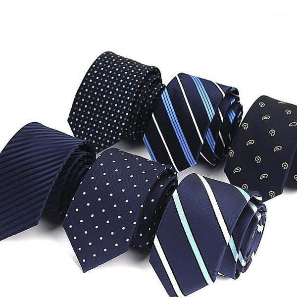 

2020 new designers brands fashion business casual 6cm slim ties for men necktie blue work wedding with gift box1, Black;gray