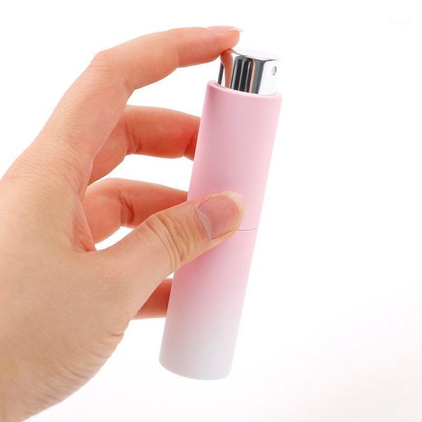

storage bottles & jars 8ml gradient color perfume spray bottle refillable atomizer cosmetic container