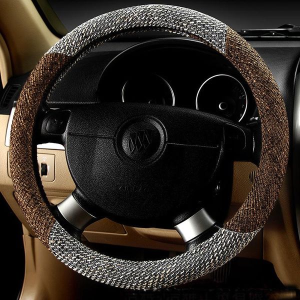 

steering wheel covers car coarse is cool in summer shell skidproof shoulder protection auto protector