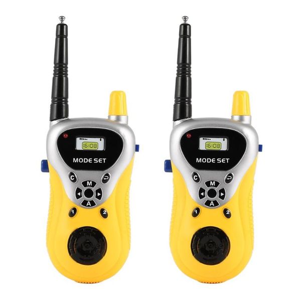 

walkie talkie 2 pcs mini professional kids child intercom electronic portable radio handheld toys two-way