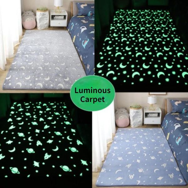

carpets luminous carpet for living room plush rug children bed fluffy floor bedside home decor rugs sofa velvet mat p82