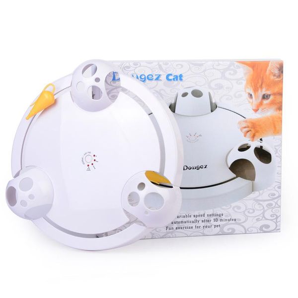 

electric pet cat-toy cat turntable crazy play plate catching mouse adjustable speed supplies toys