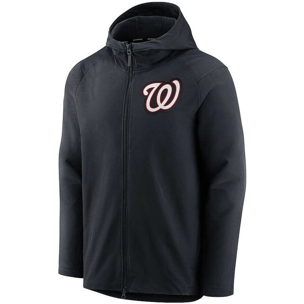 

2021 washington collection pregame full-zip hoodie s-3xl, Blue;black
