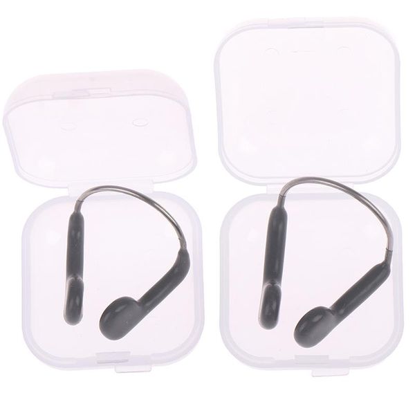 

durable no-skid soft silicone steel wire nose clip for men women children summer swimming diving equipment