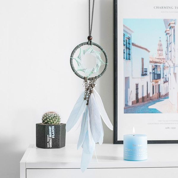 

creative feather dreamcatcher handmade dream catchers hand made wall hanging dreamcatchers craft gift home decoration decorative objects & f