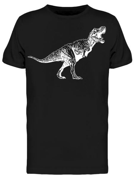 

Graphical Angry Tyrannosaurus Tee Men's -Image by Shutterstock, White;black
