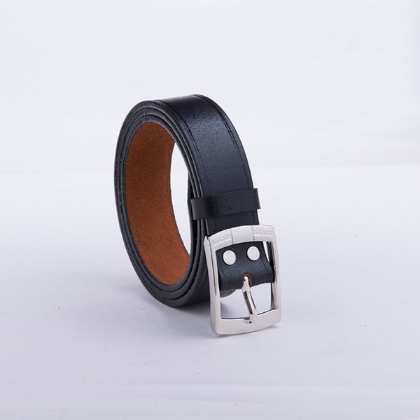 

belt selling men's two-layer leather drilling leisure belt men, Black;brown