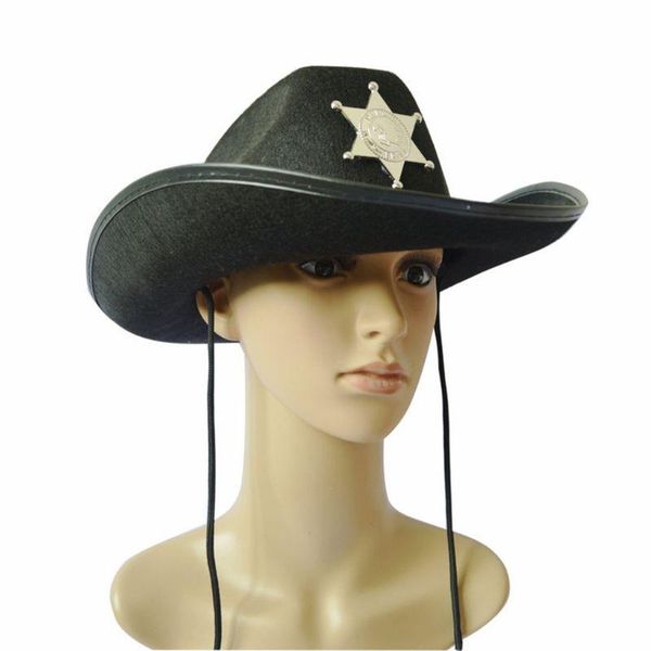 

party hats cowboy western hat fancy dress costume au19 21 drop
