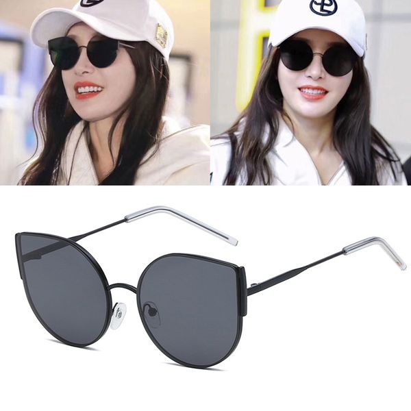 

luxury designer glasses 2021 fashion brand gm marine film europe america cat eyes female men women sunglasses feminine uv400 marine lens c6n, White;black